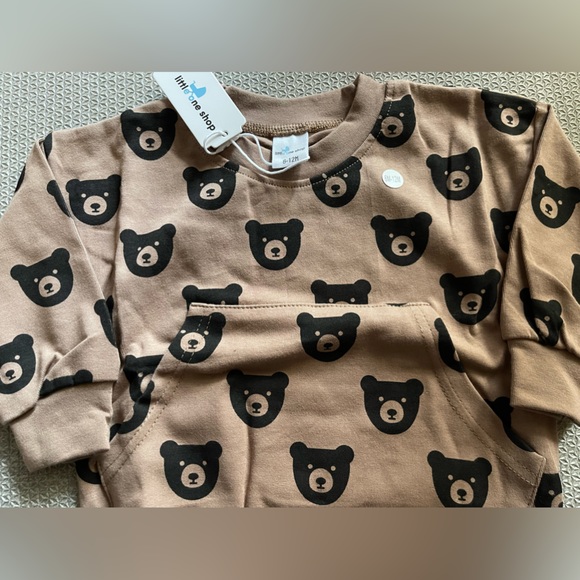 Bear Onsie with Pockets - Picture 3 of 4